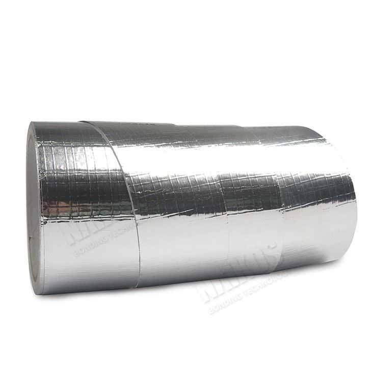 Adhesive aluminum foil heat resistant tape