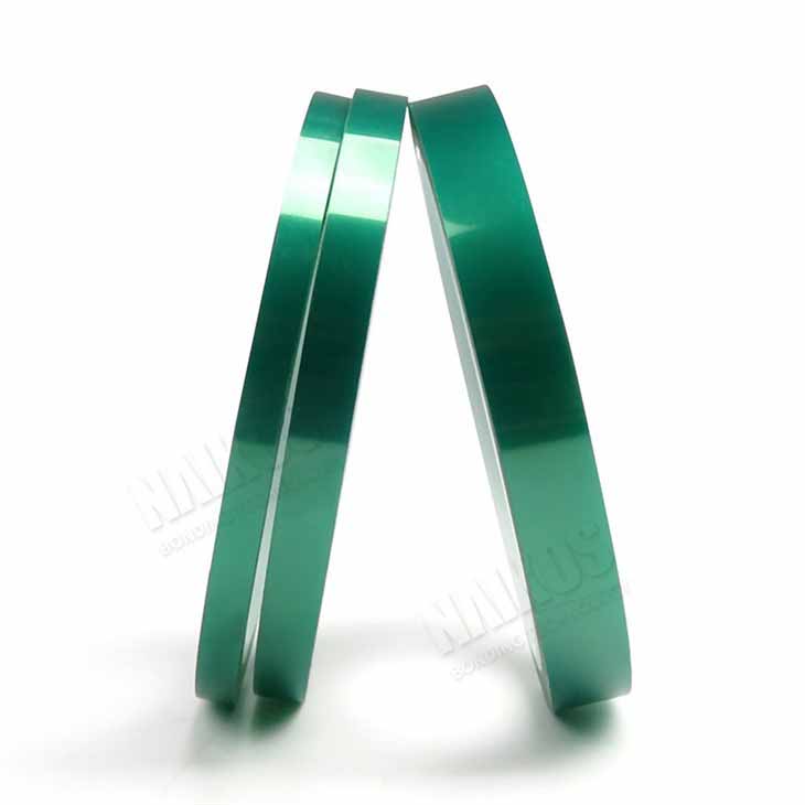 Green Polyester Masking PET Heat Proof Adhesive Tape