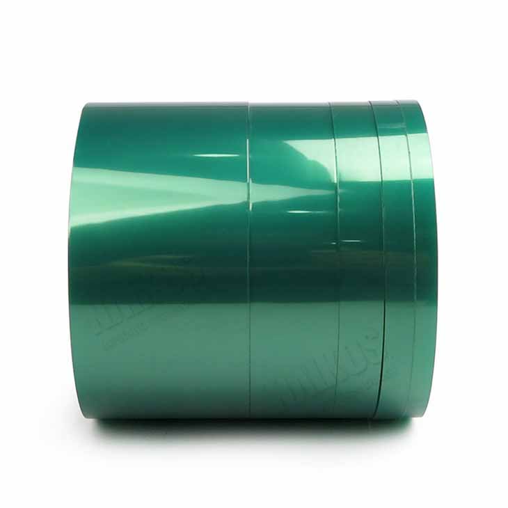 Green Polyester Masking PET Heat Proof Adhesive Tape