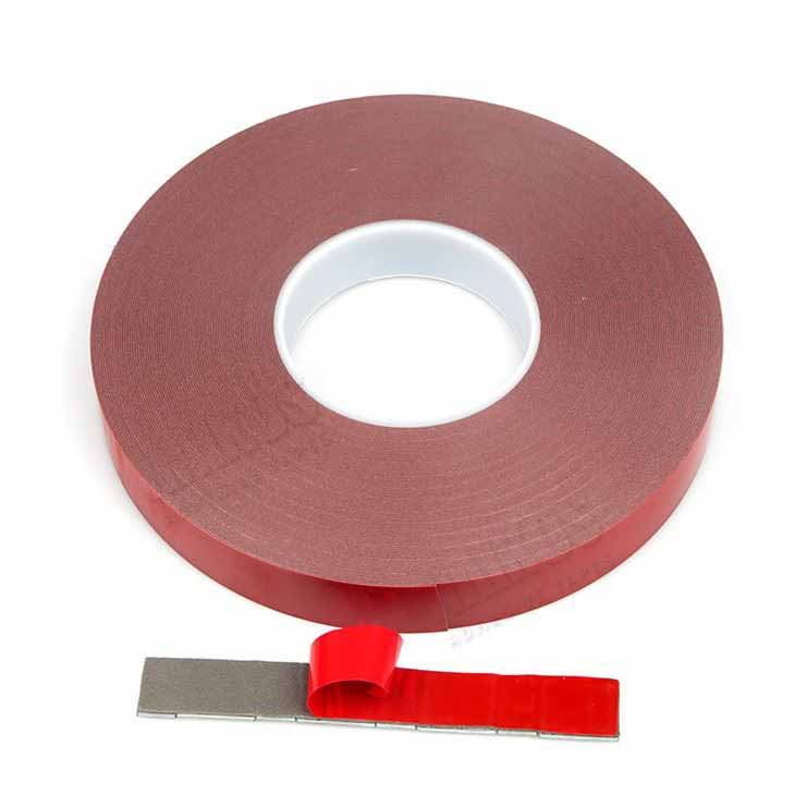 Black Heat Resistant Self Adhesive VHB Foam Tape