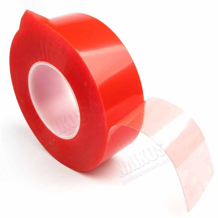 Clear Ultra Thin Double Sided PET Tape