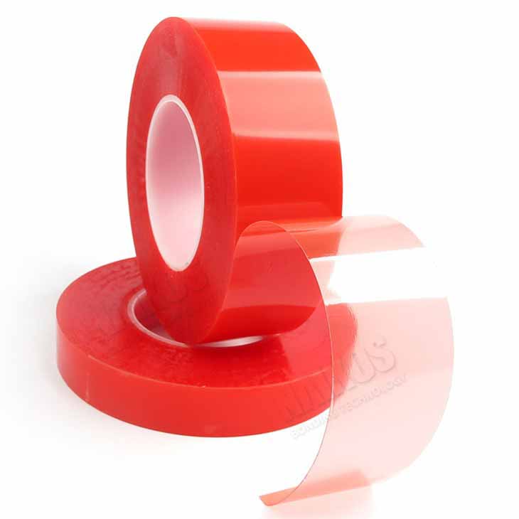 Clear Ultra Thin Single Sided PET Tape For Thermal Graphite