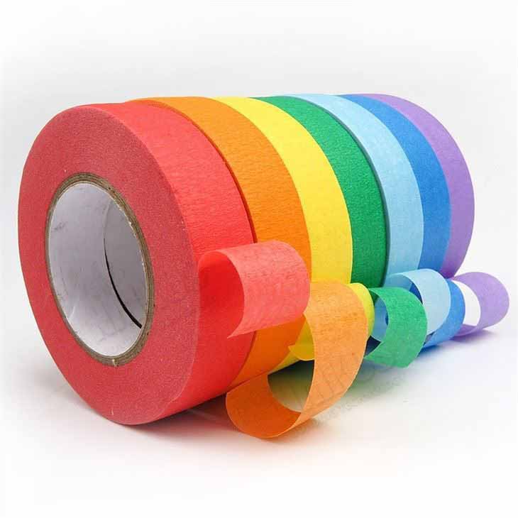 Colored Masking Tape For Automotive Painting