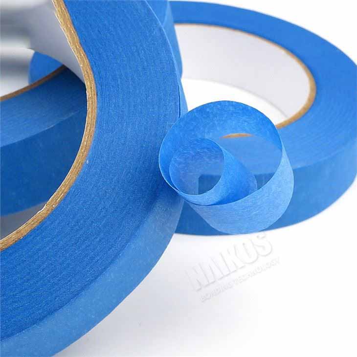 Low Tack Colored Crepe Paper Painters Masking Tape