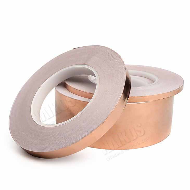 EMI Shielding Copper Slug Barrier Tape With Conductive Adhesive