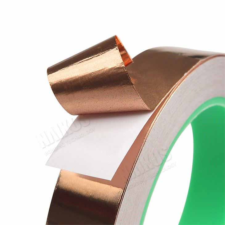 Copper Foil Electrical Conductive Adhesive Tape Roll For Shielding