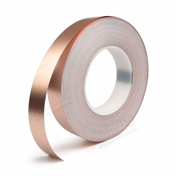 Tinned Copper Tape Conductive Adhesive For Soldering