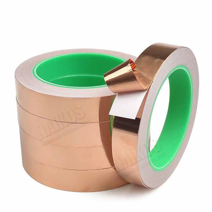 Copper Foil Heat Resistant Tape EMI Shielding