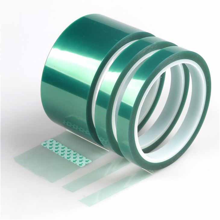 Green Polyester Tape For Powder Coating