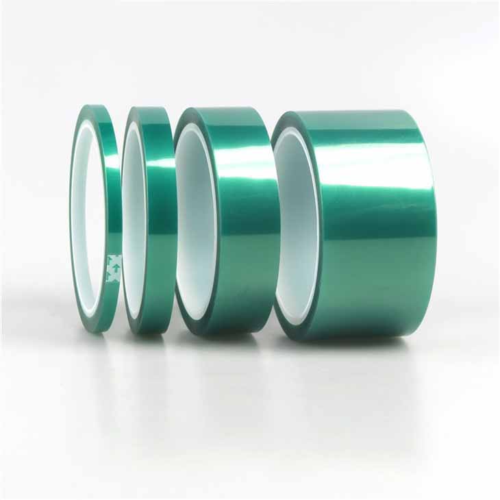 Green Polyester Tape For Powder Coating