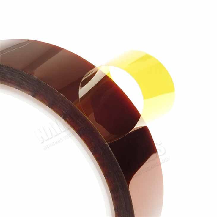 Heat Resistance Kapton Polyimide Film Tape 260℃(500℉) For SMT, PCB, Transformer, Class H Insulation Electronics Masking