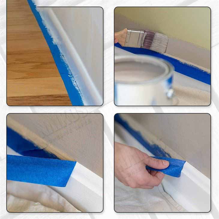 Multi-purpose Original Blue Painter's Tape Masking Tape Paintings