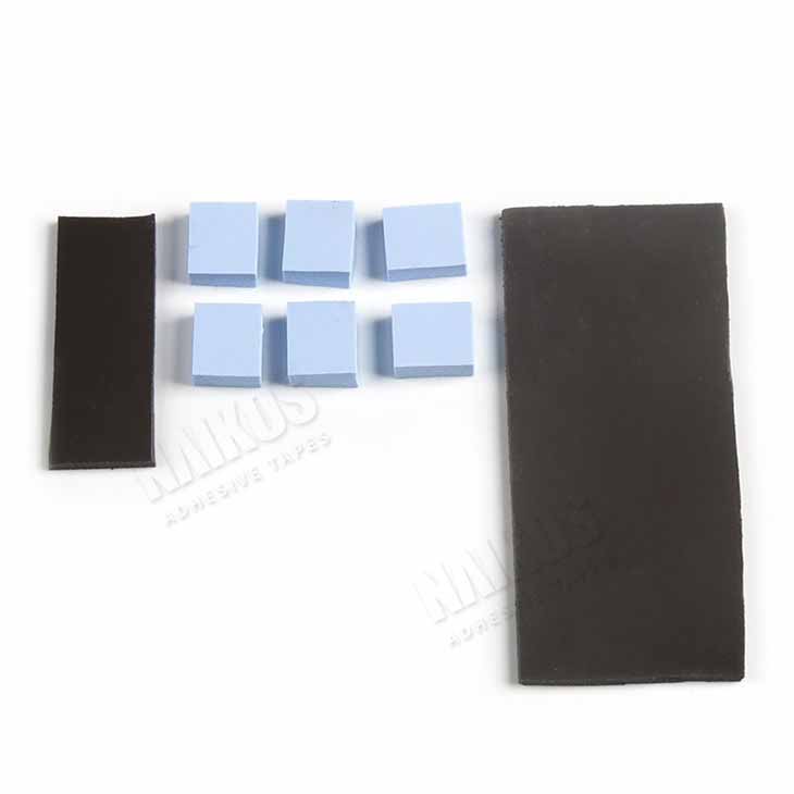 Blue Thermally Conductive Silicone Pad For CPU