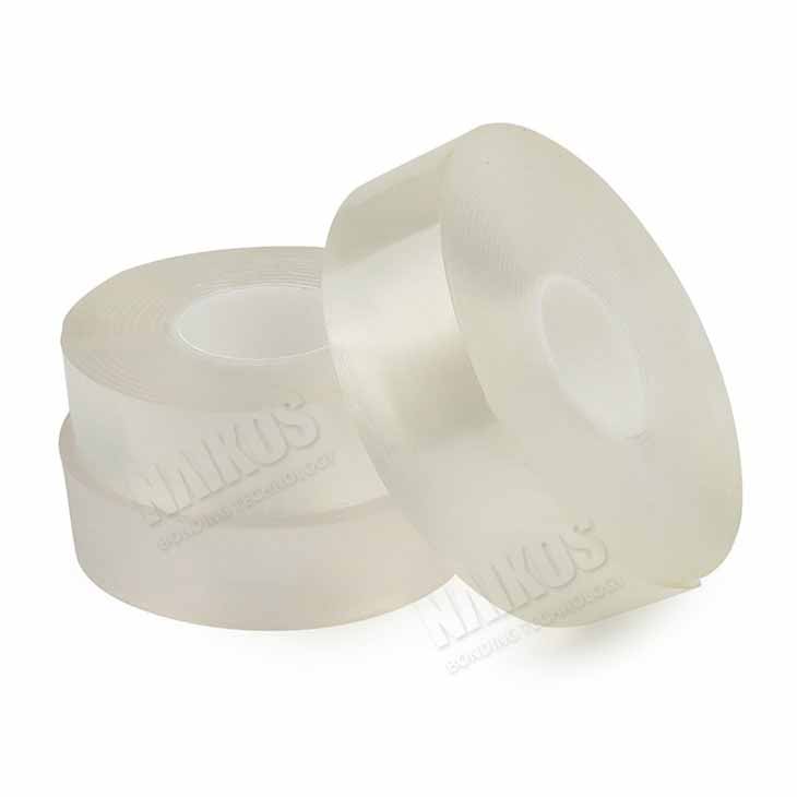 Strong Clear Waterproof Double Sided Velcro Tape Nanotape