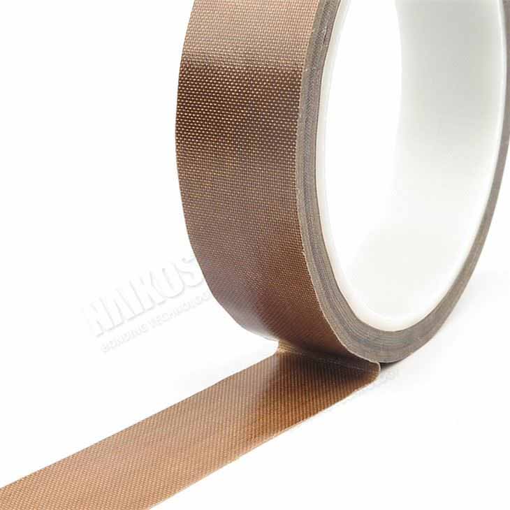 White Waterproof Teflon Glass Cloth Adhesive Tape