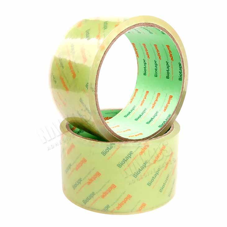 Clear Biodegradable Cellophane Packaging Tape