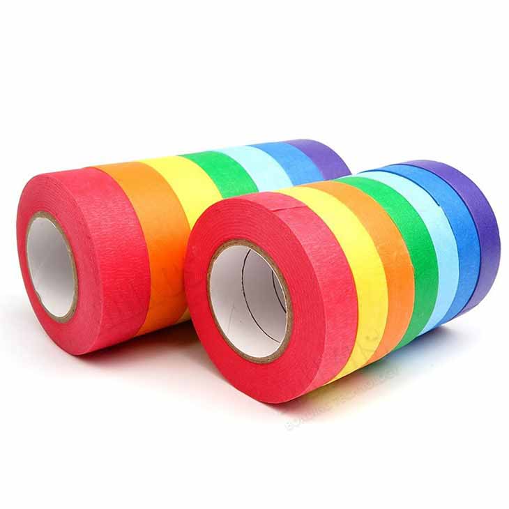 Colorful Masking Tape UV Resistance