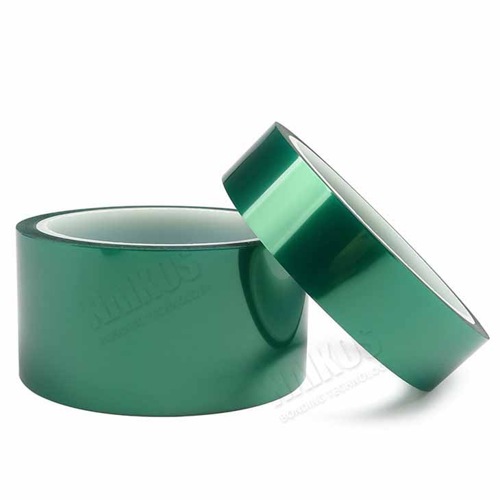 Green High-Temperature Polyester PET Silicone Insulation Tape