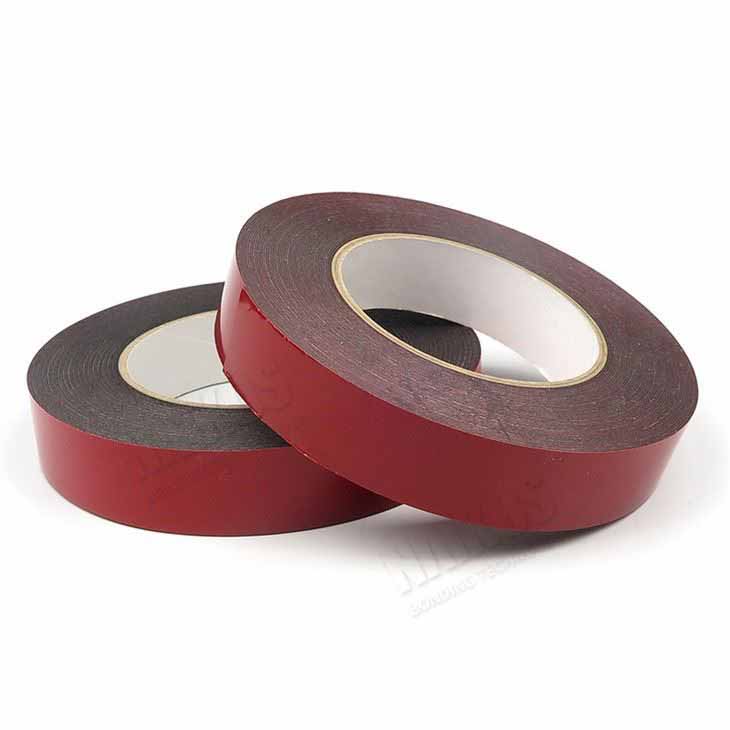 Black White PE Foam Tape