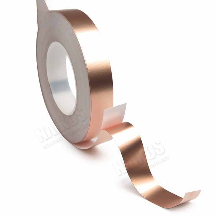 Copper Foil Electrically Conductive Adhesive Tape For Soldering