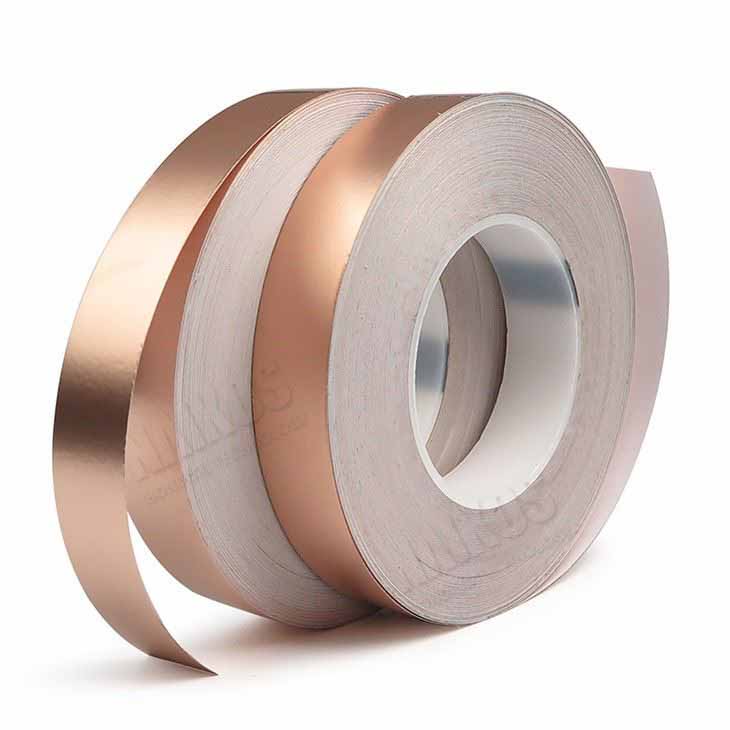 Tinned Copper Tape Conductive Adhesive For Soldering