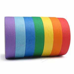 Custom Colorful Masking Tape For Arts,Crafts, Kids, Labeling,Painting