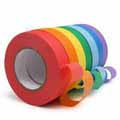 Hot Sale Coloured Masking Tape For Arts,Crafts, Kids, Labeling, Painting